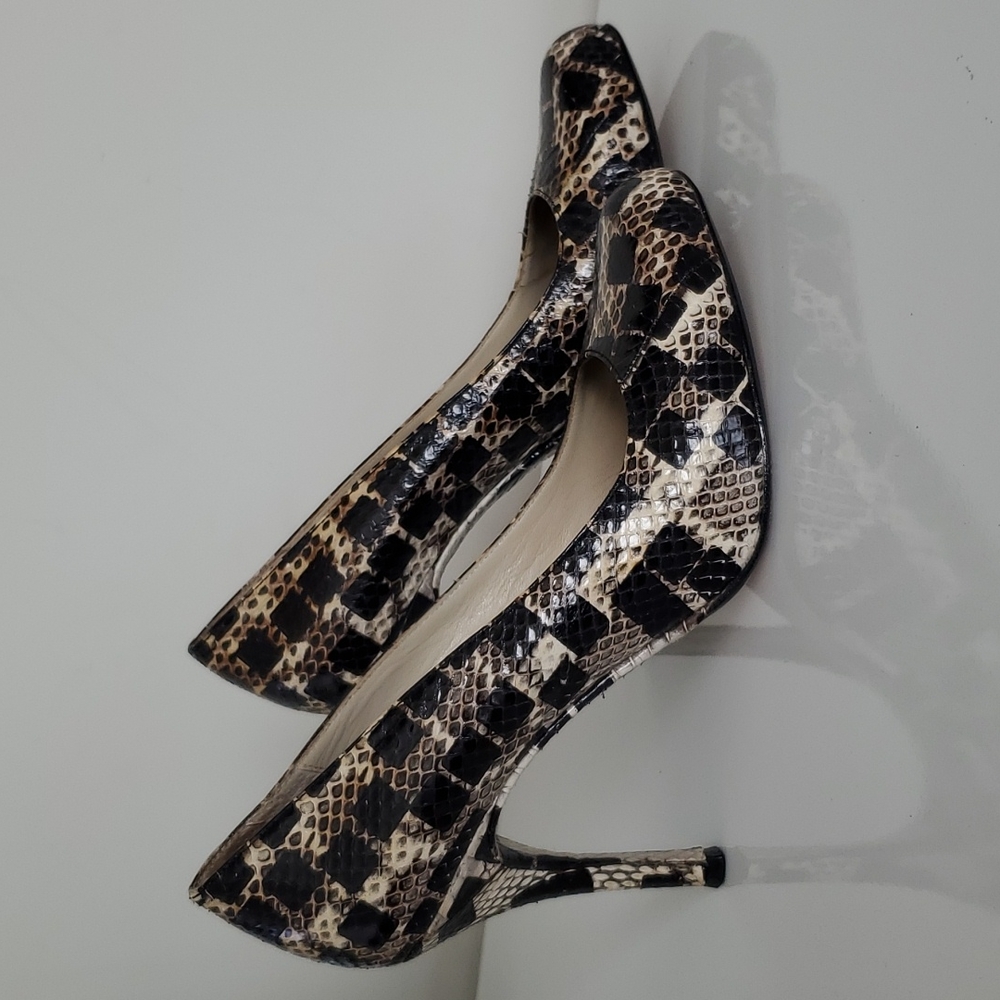 MaxStudio Marabel Snakeskin pumps 6 - Picture 12 of 12